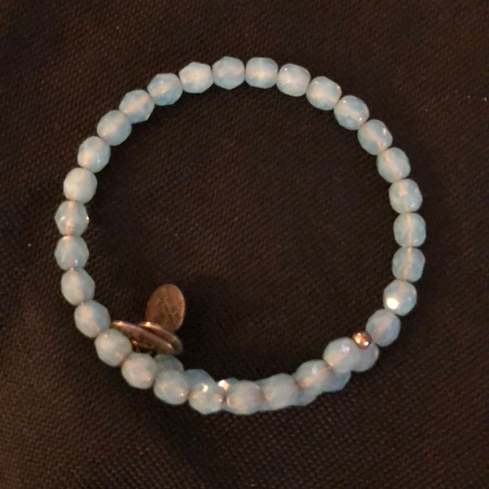 Alex and ani beaded wrap bangle